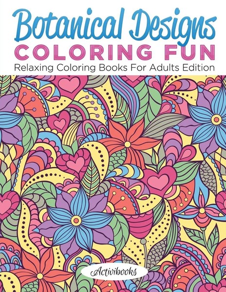 Activibooks | Botanical Designs Coloring Fun | Taschenbuch | Englisch (2016)-image