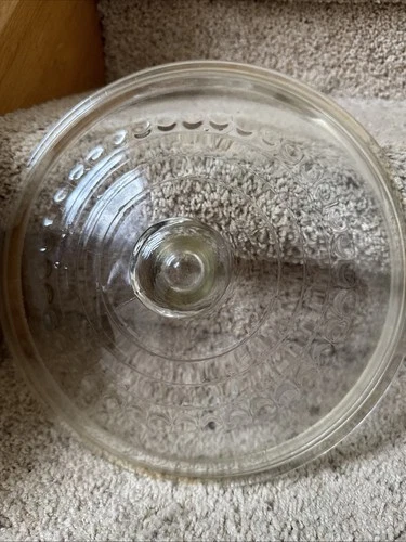 Vintage WAGNER WARE C-8 10.5” Round Domed Glass Self-Basting Lid