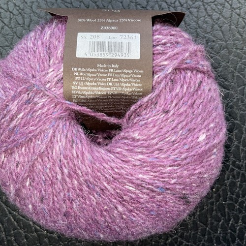 Rowan Felted Tweed DK Yarn Shade 208 Iolite 50g Full Ball - Picture 3 of 3