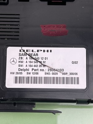 MERCEDES BENZ X164 W164 R GL ML CLASS REAR DELPHI SAM SIGNAL
