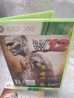 WWE '12 (Microsoft Xbox 360, 2011) - Complete w/ Case & Manual