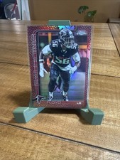 Topps 2024 Chrome Pigskin sp Leonard Floyd Atlanta Falcons Football Card