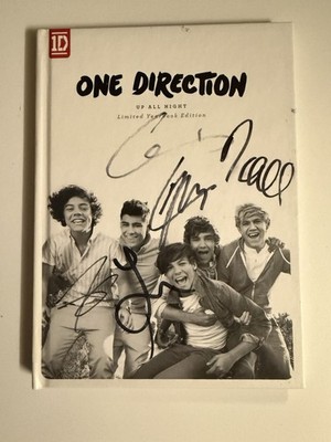 One Direction Up All Night Limited Yearbook Edition CD Book Signed Autographed