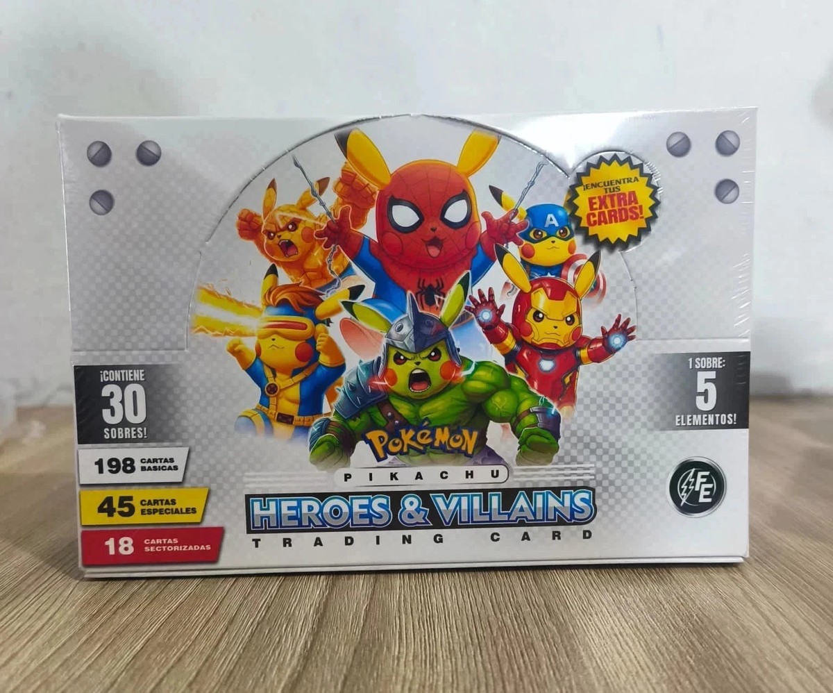 2025 BOX POKEMON PIKACHU COSPLAY 2 Heroes & Villains FE Trading