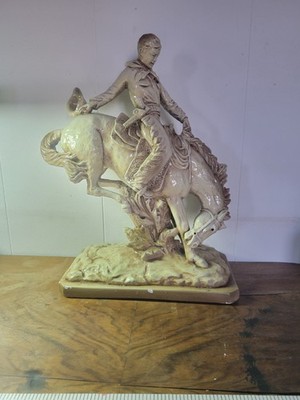 LCL bucking Bronco Statue
