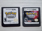 Nintendo DS Pokémon White Version & Pokémon Pearl Version Cartridges Authentic