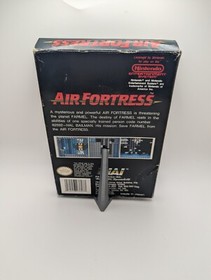 Air Fortress (Nintendo NES, 1989) w/ Box Manual, Dust Sleeve CIB Clean Copy