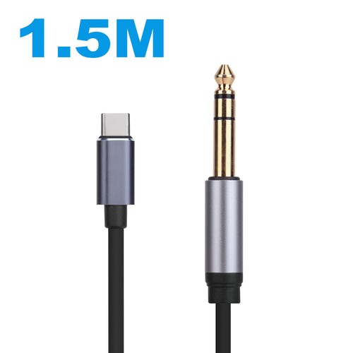 USB C type C To 6.5mm 6.35mm 1/4 inch 