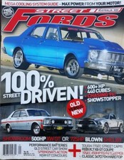 Street Fords Car magazine - April 2011 #80 - "100% street driven"