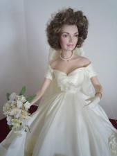 Jacqueline Kennedy Bride Doll from Franklin Heirloom Dolls