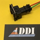 Prewired plug for Early EV1 Fuel injector + Bosch sensor 2 pin female connector