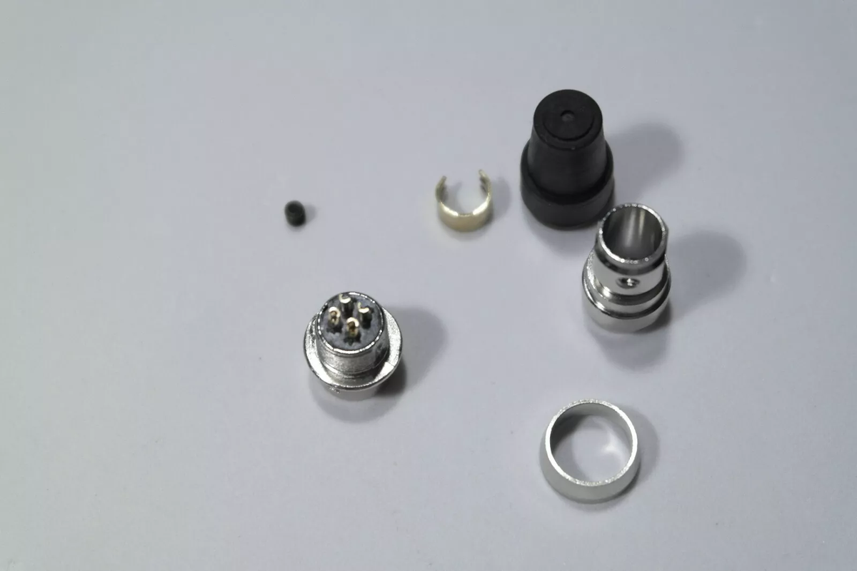 Hirose 4 Pin Connector, HR10A 7P 4s(73)HR10A 7R 4P(73) , 4pin - Foto 5