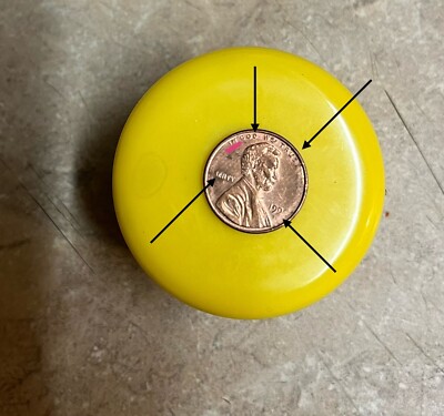Extremely Rare 1990 D Penny, W/Die errors on date, letters, FG error, Close AM 