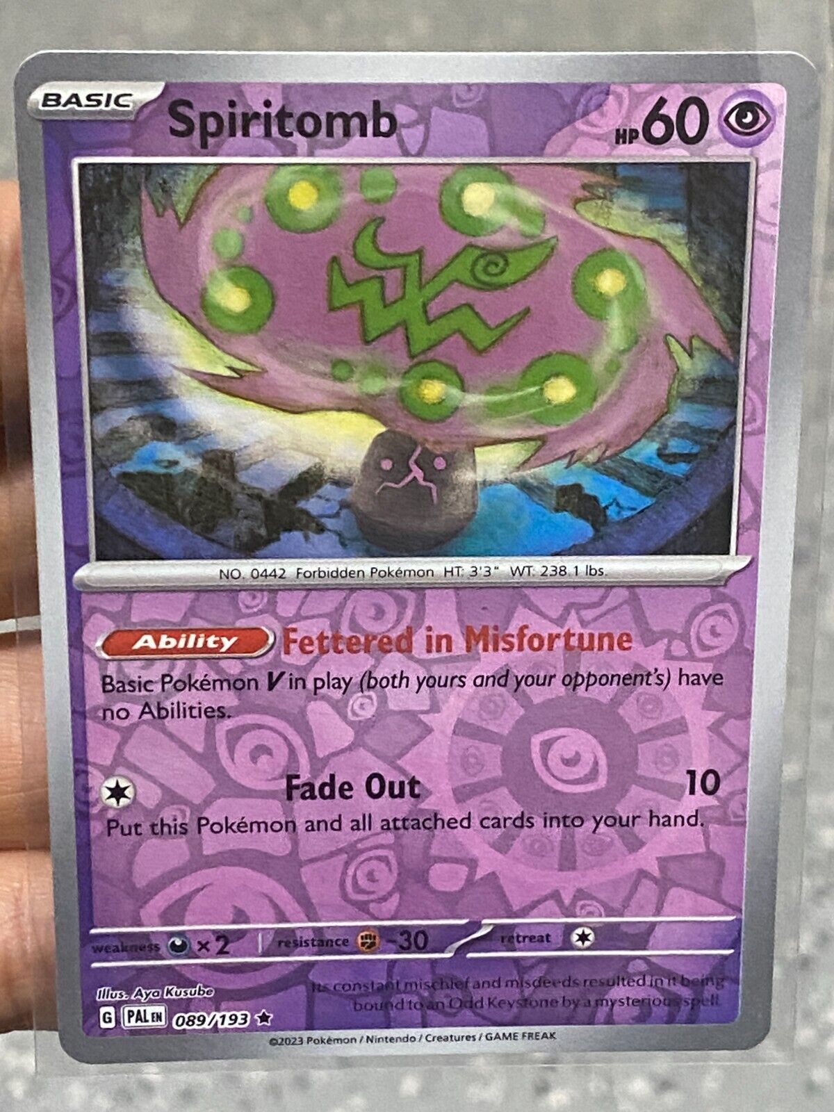 Spiritomb & Hoopa - Pokemon TCG Spiritomb Deck, Hobbies & Toys, Toys &  Games on Carousell