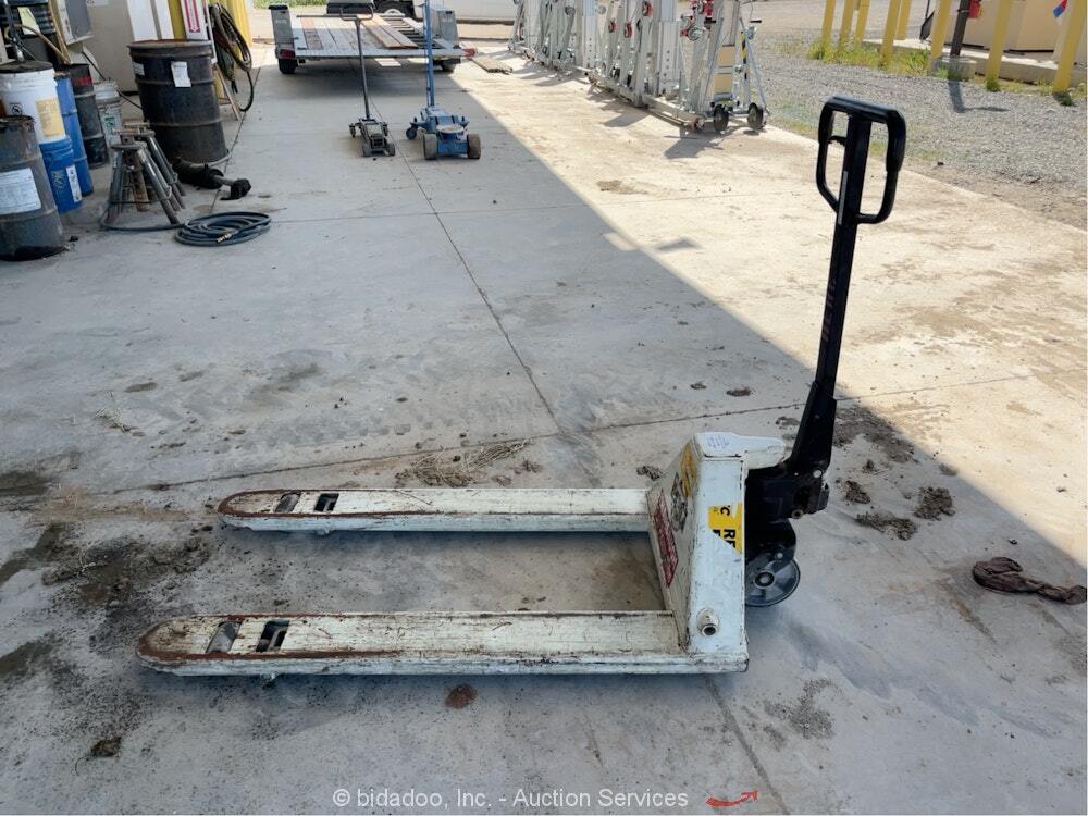 2016 JET PTW2748 Pallet Jack Hand Cart 5,000 LB Lift Capacity 48" Fork