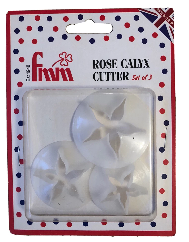 Job lot 6 X NEW sugarcraft fondant cake decorating cutters - Image 3 of 4