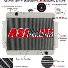 4 Row Radiator For Chevrolet Caprice Kingswood,Biscayne,Impala,Bel Air 1969-70