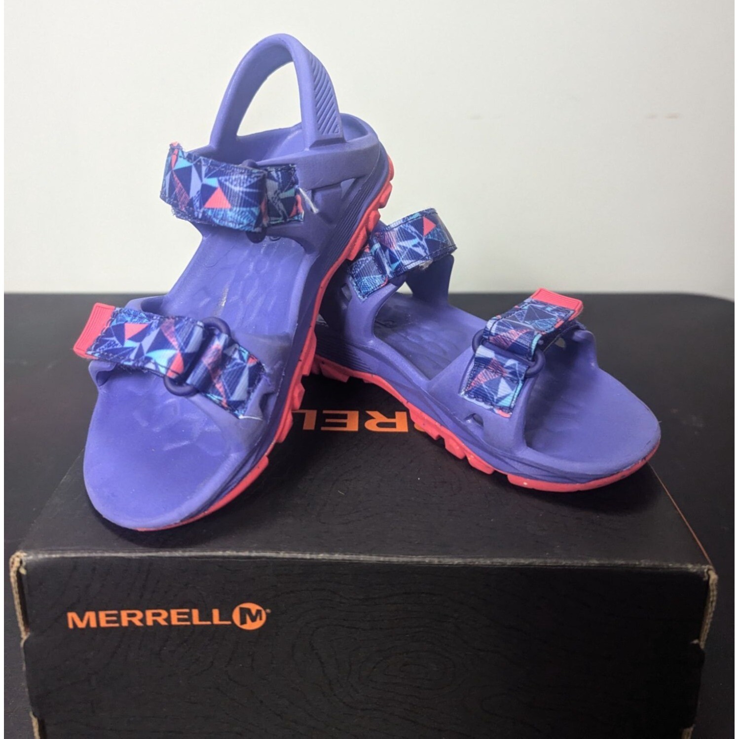 Sandali viola Merrell bambini unisex Hydro Drift bambini taglia US 10 M bambini