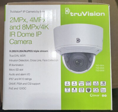 TruVision by Interlogix TVD-5605 4 Megapixel H.265/H.264, IP VF