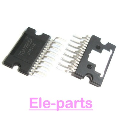 5 PCS TDA7266SA ZIP-15 TDA7266 7w+7w Dual Bridge Amplifier Transistors Chip