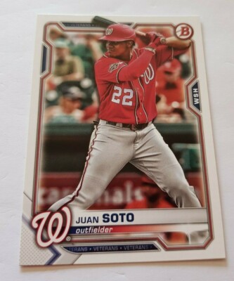 2021 Bowman - ' Juan Soto - Washington Nationals ' - Base Card