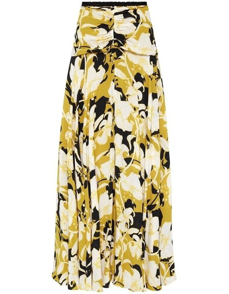 BEAUTIFUL SASS&BIDE FLORAL PRINT FULL CIRCLE MAXI SKIRT AUS 8/10 "DUSK TO DAWN"