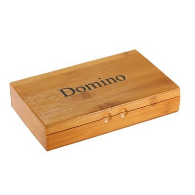 28Pcs Square Dominoes Board Game with Case Travel Funny Table Game Toy