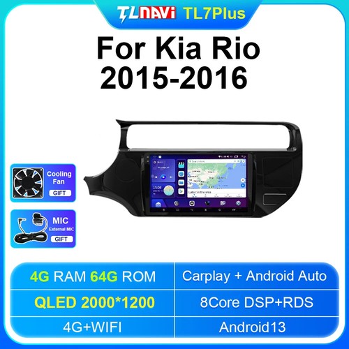 9" Android 13 Car Stereo Radio Carplay GPS Navi FM For Kia K3 Rio 2015 2016 - Picture 31 of 48