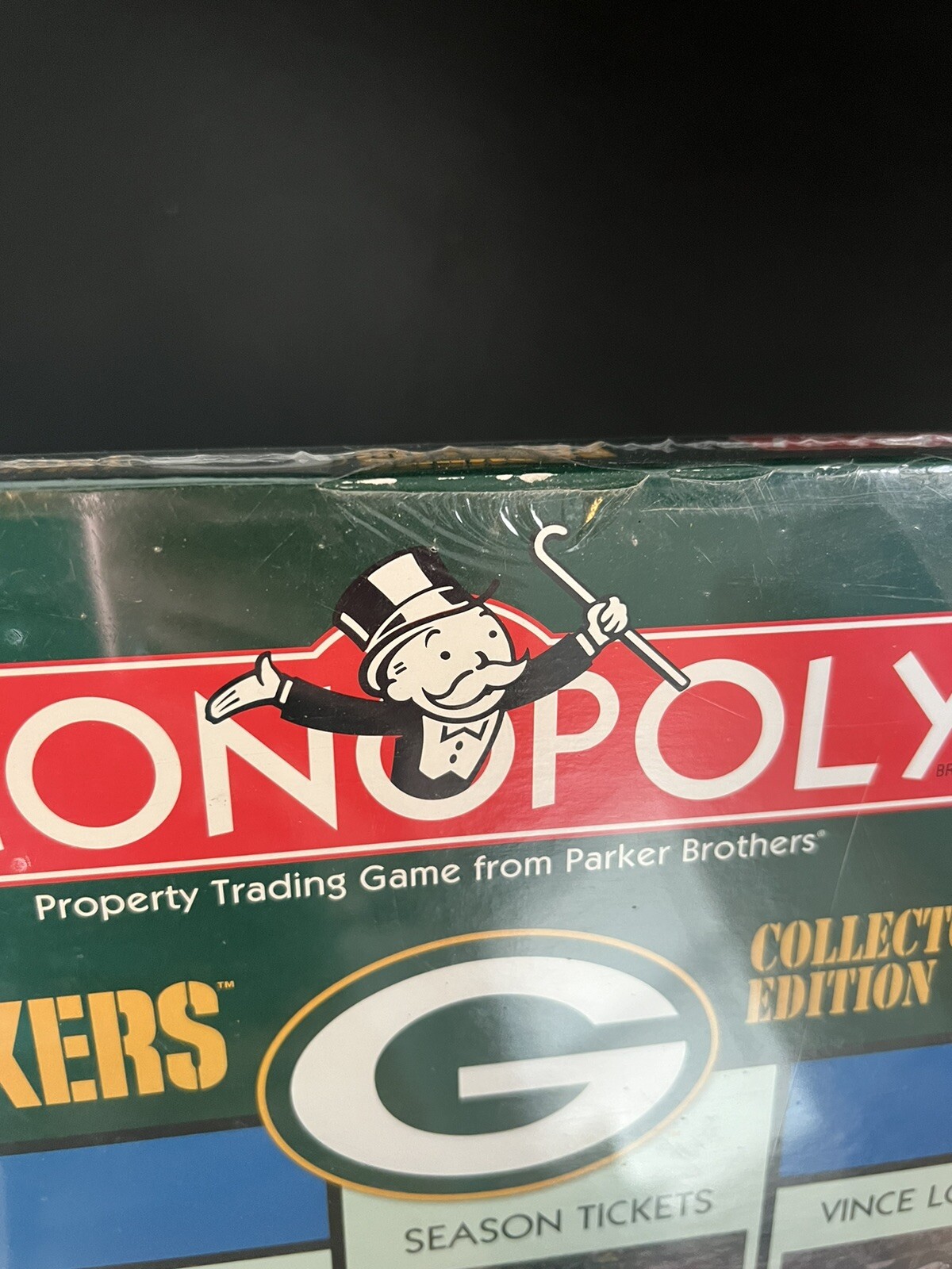 2003 NFL Green Bay Packers Collector's Edition Monopoly Board Game for