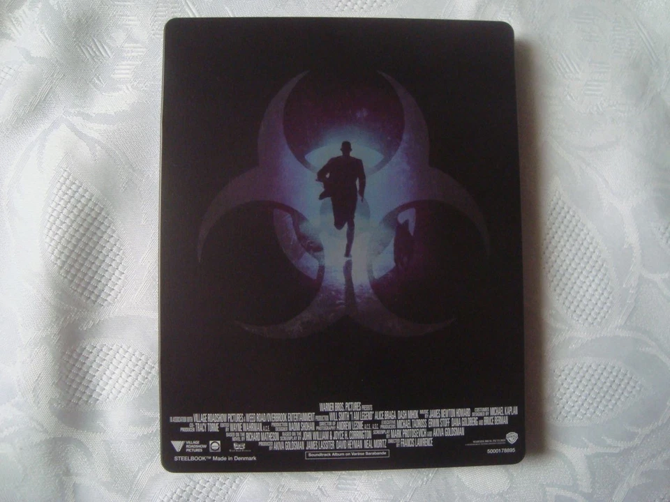 I AM LEGEND Blu-Ray SteelBook NEW&SEALED back + inside artwork Will Smith - Image 3 of 4