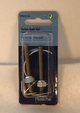 Toilet Bolt Set 1/4 X 2 1/4 PP835-16, Plumb Pak Corporation
