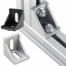 Corner Joint Right Angle Bracket Gusset for 4040 Aluminum Extrusion Profile