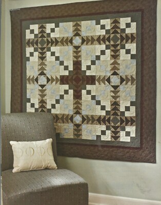 B0488  DUE NORTH WALLHANGING  QUILT PATTERN/INSTRUCTIONS