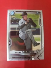 Brooks Gosswein 2021 Bowman Chrome Draft BDC-21 , Chicago White Sox