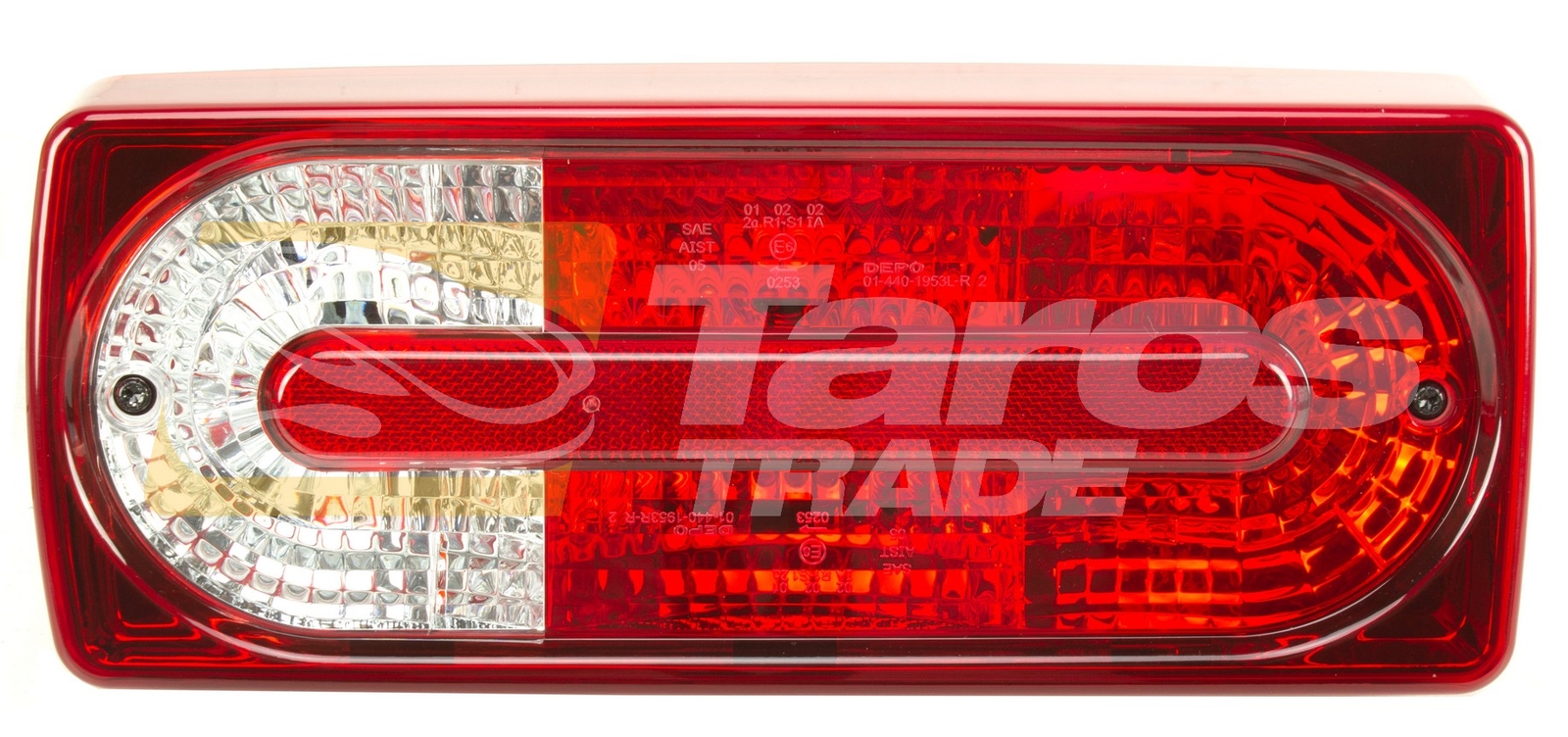 Phare AR gauche Mercedes Classe G optique de remplacement premium W463 rouge