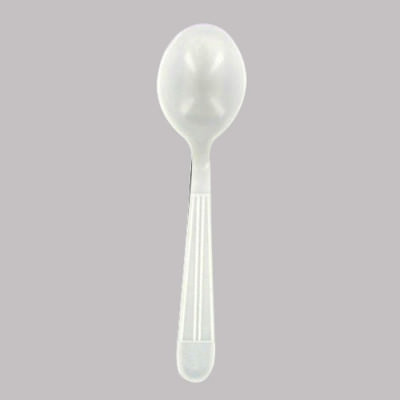 Direct Link Ipack Solutions Heavy Weight Cutlery Soupspoon White PP | 1000/Case