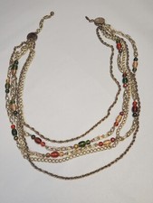 Vintage Goldtone Multilayer Retro Belt