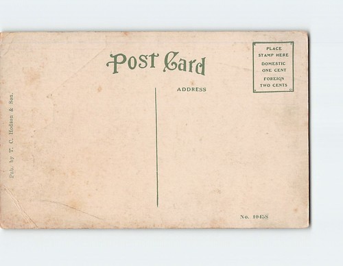 Postcard Downey House Hotel Lansing Michigan - Picture 2 of 2