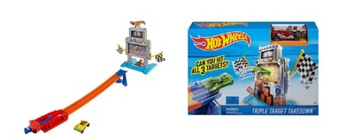 hot wheels triple target takedown