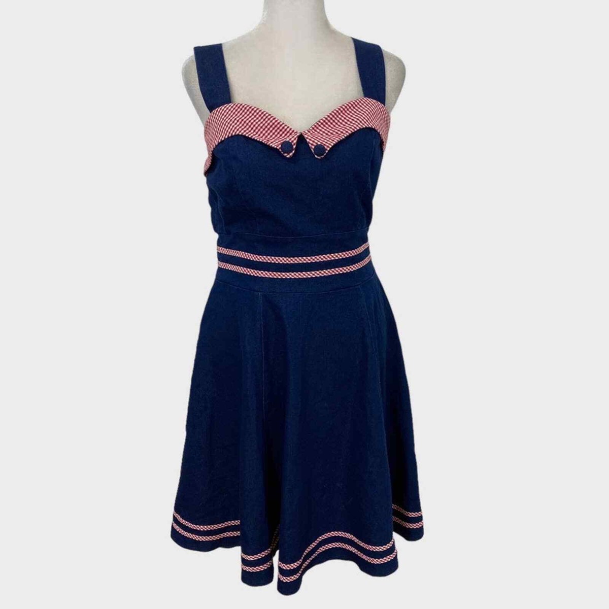 denim rockabilly dress Montana dress BY TiCCi Rockabilly Clothing