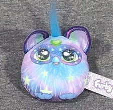 Furby Sonic Wacky Pack Stuffed Plush Toy Purple Blue MX-13523 2023 Hasbro 3"