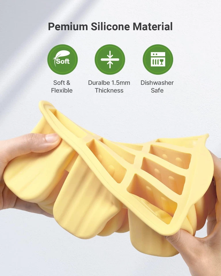 Формы для мороженого, 12 шт. силиконовые формы для мороженого легко снимаемые без бисфенола А - Изображение 3 из 4