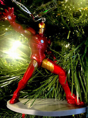 2021 Marvel Iron man Christmas Tree Ornament 3â Disney Ironman Avengers | eBay
