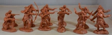 Paragon Apache Indian Warriors Set 1 Red Brown