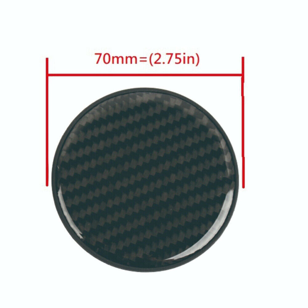 2Pcs Car Cup Holder Pad Water Cup Coasters Slot NonSlip Mats Black