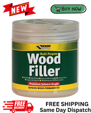 Ever build Multi-Purpose Wood Filler, Mahogany, 250 ml | UK Fast Free Shipping