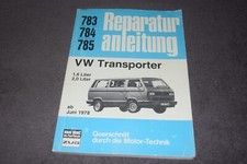 Reparaturanleitung Reparaturhandbuch VW T3 Transporter ab Juni 1978 sehr gut