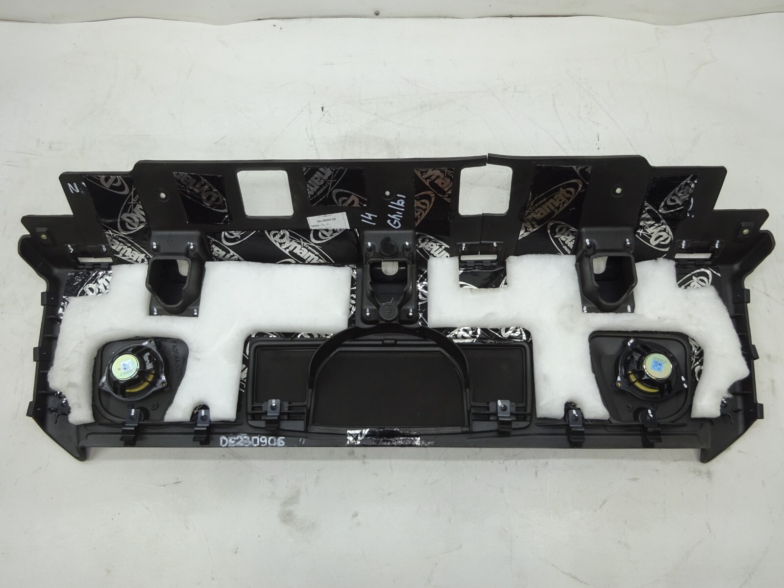 14-17 Maserati Ghibli Rear Upper Parcel Shelf Deck Trim Panel Black OEM DE230906