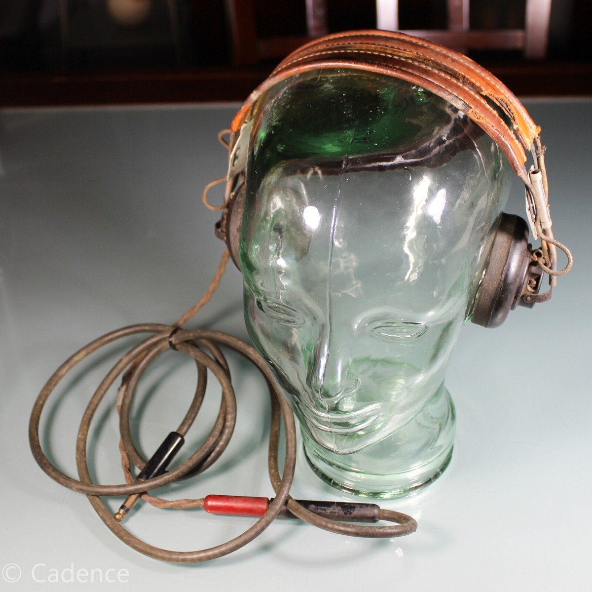 US WW2 Type HB-7 MX-41/AR Headset Earphones W/ ANB-H