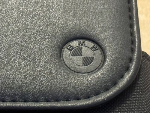 BMW OEM Owner's Manual Leather Case Bag Paperwork Storage Pouch 01402982694 - Picture 2 of 5